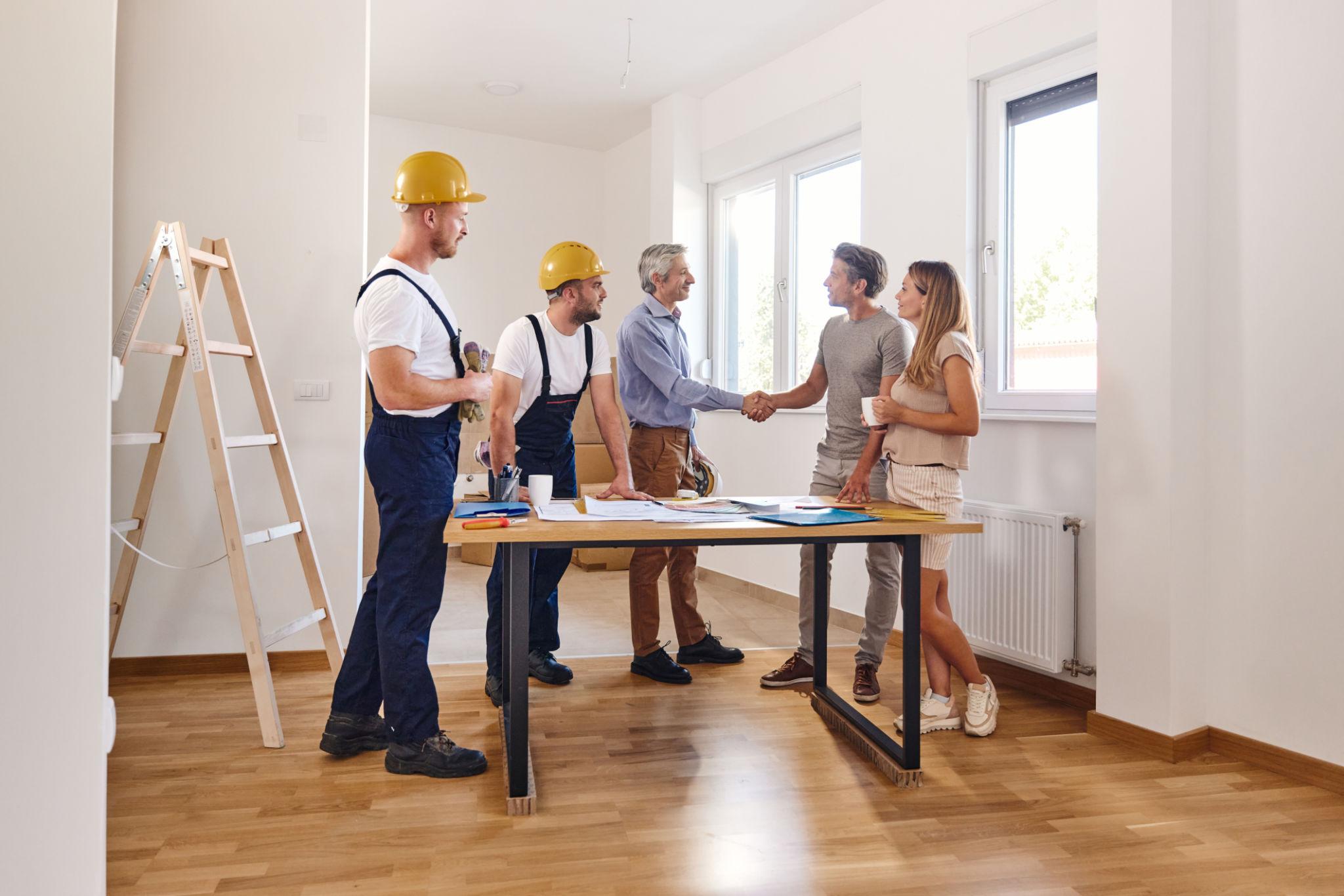 Home improvement lead scoring dashboard — prioritizing high-conversion contractor leads