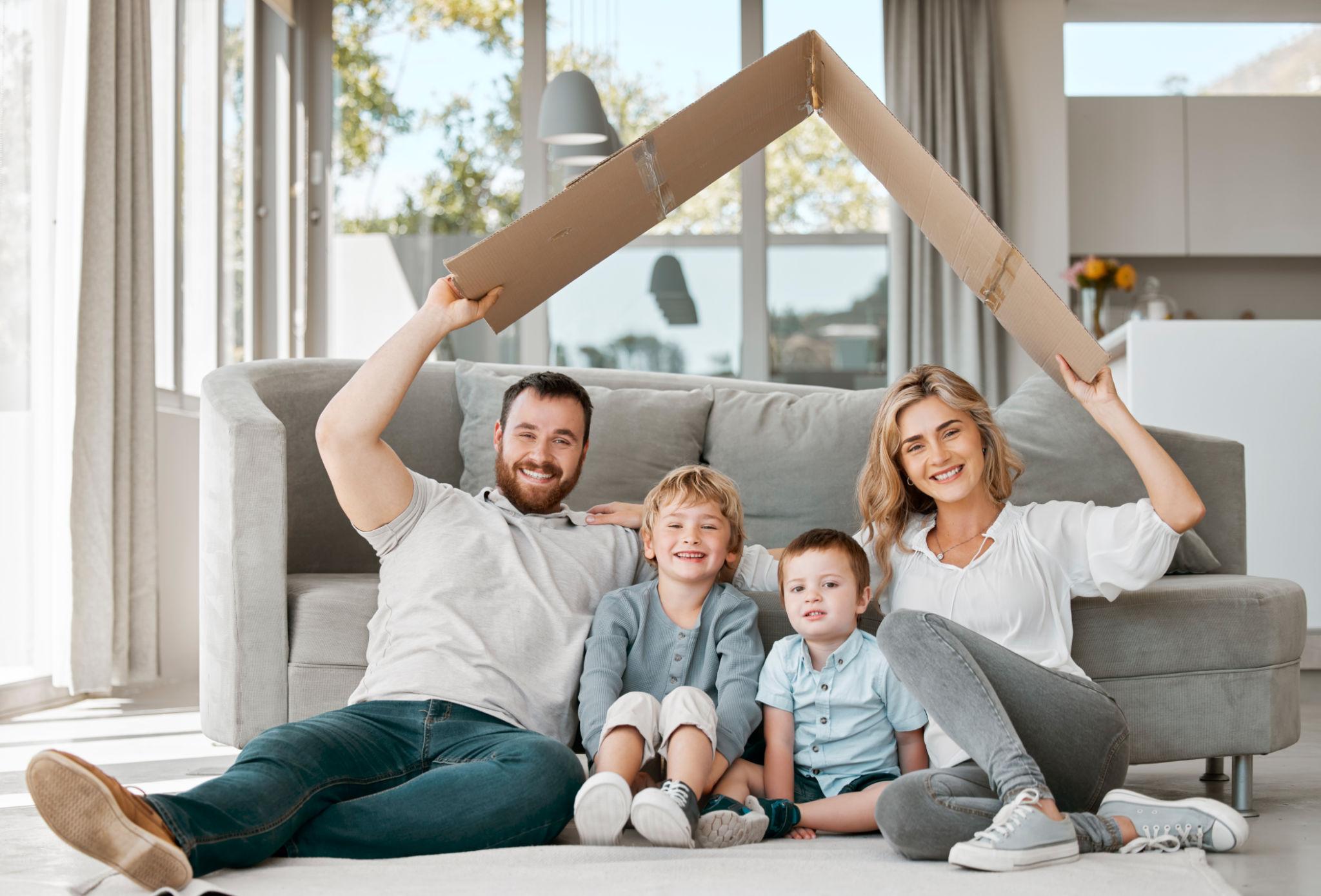 happy family for life Insurance image
